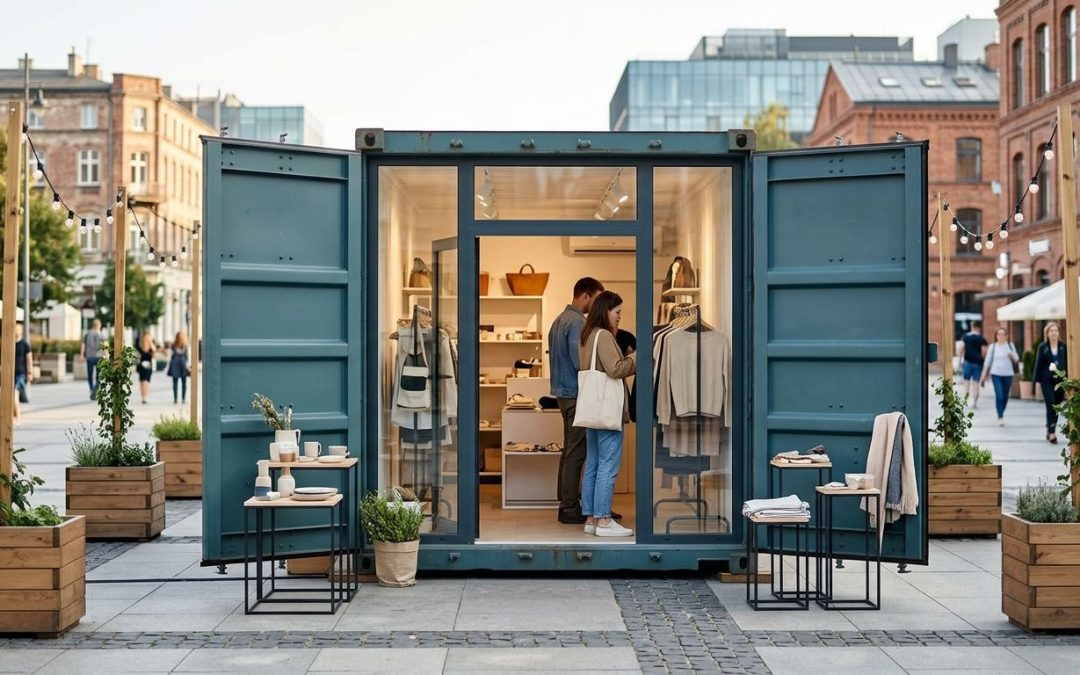 Kontener jako pop-up store: trend w polskim handlu detalicznym