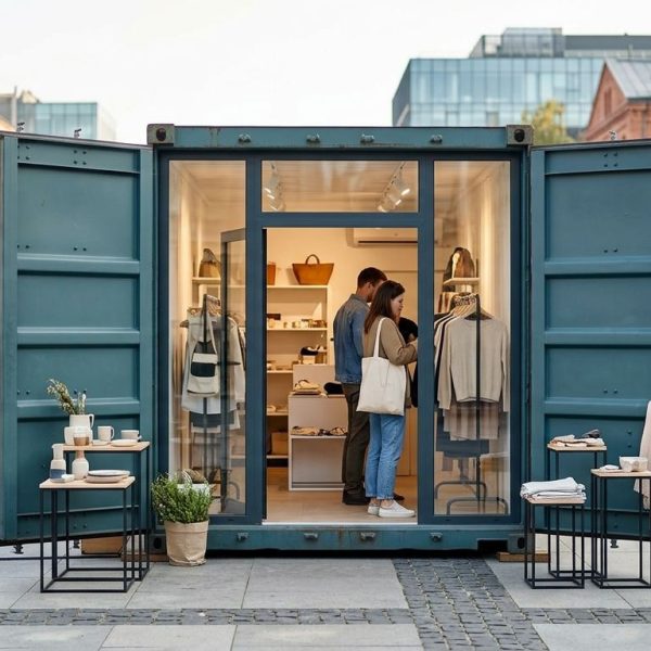 Kontener jako pop-up store: trend w polskim handlu detalicznym