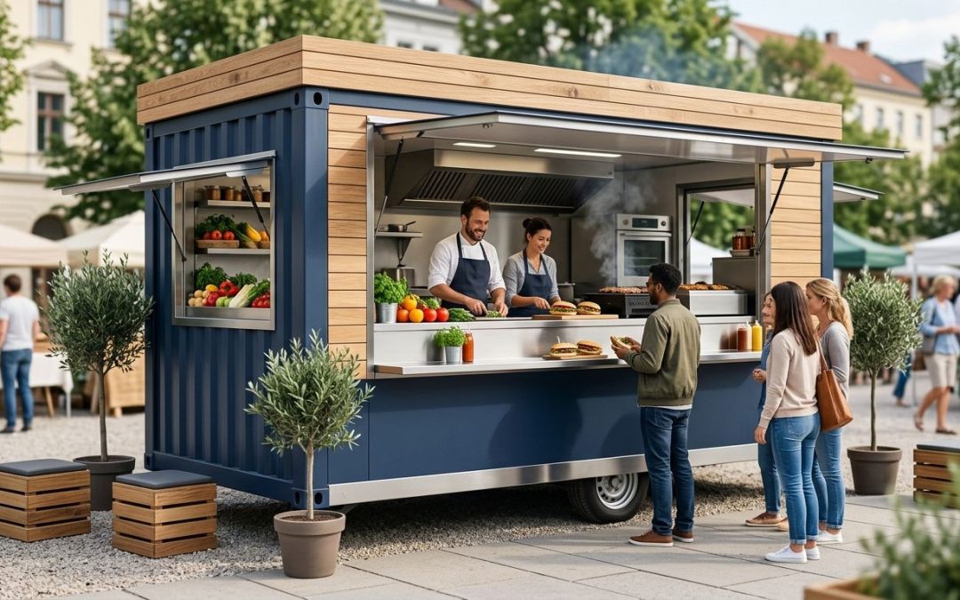 Kontener gastronomiczny: jak otworzyć własny food truck?