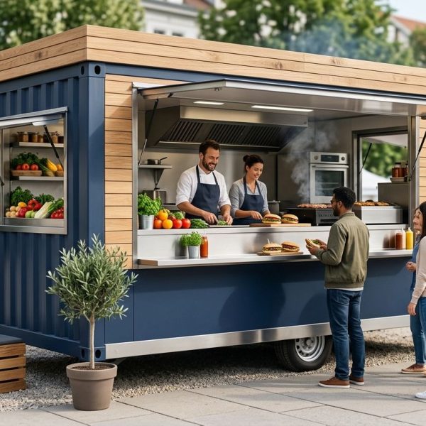 Kontener gastronomiczny: jak otworzyć własny food truck?